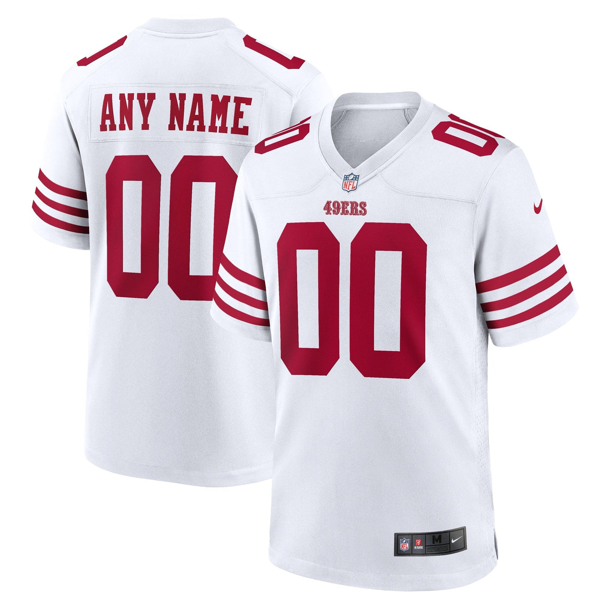 Custom Game Jersey Scarlet