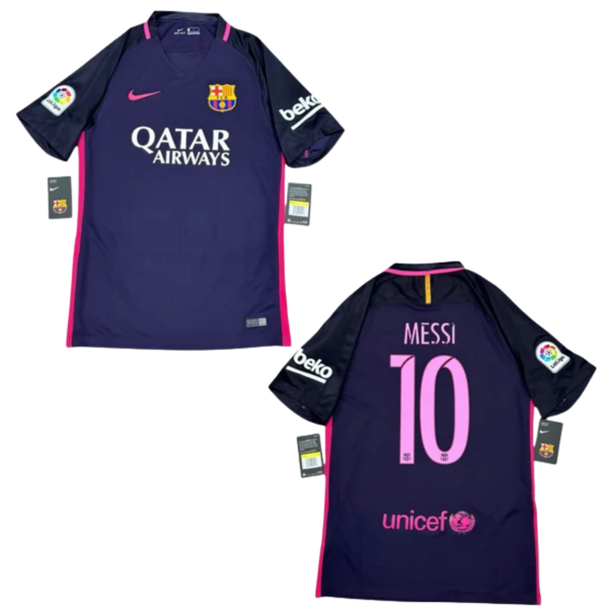 Jersey Barcelona Away Retro 2016 Messi