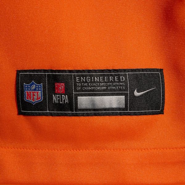 Terrell Davis Mile High Collection 1977 Throwback Retired Player Game Jersey Orange