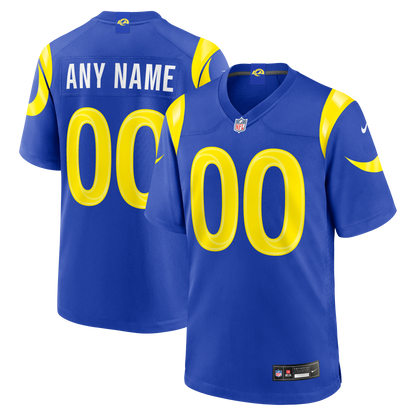 Custom Game Jersey Royal