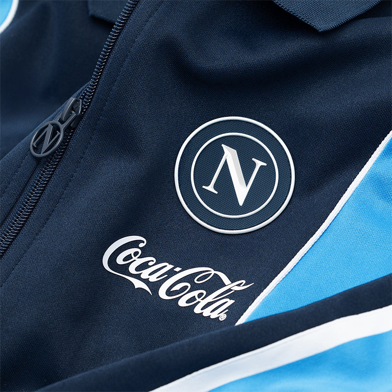 Ssc Napoli 25/26 Anthem Dark Blue Euro Jacket