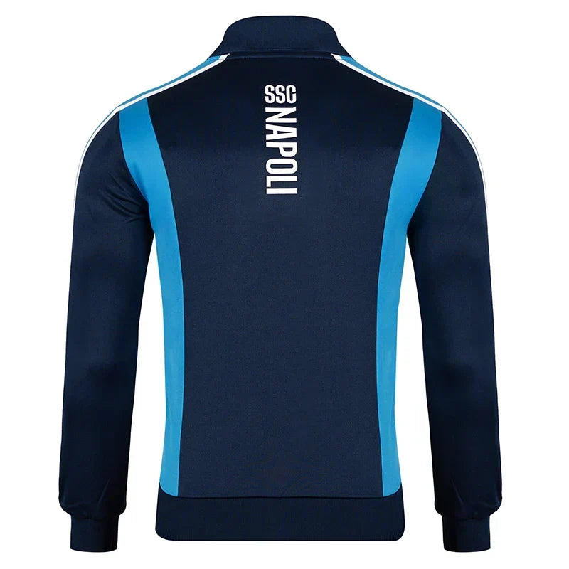 Ssc Napoli 25/26 Anthem Dark Blue Euro Jacket
