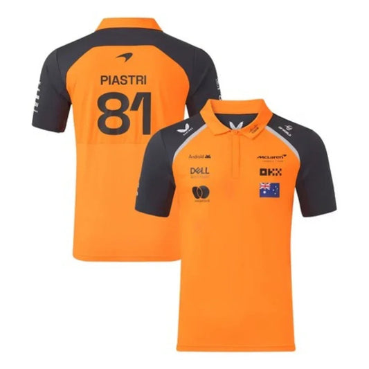Piastri 81 2025 Team Set Up Wear Polo 001-F1