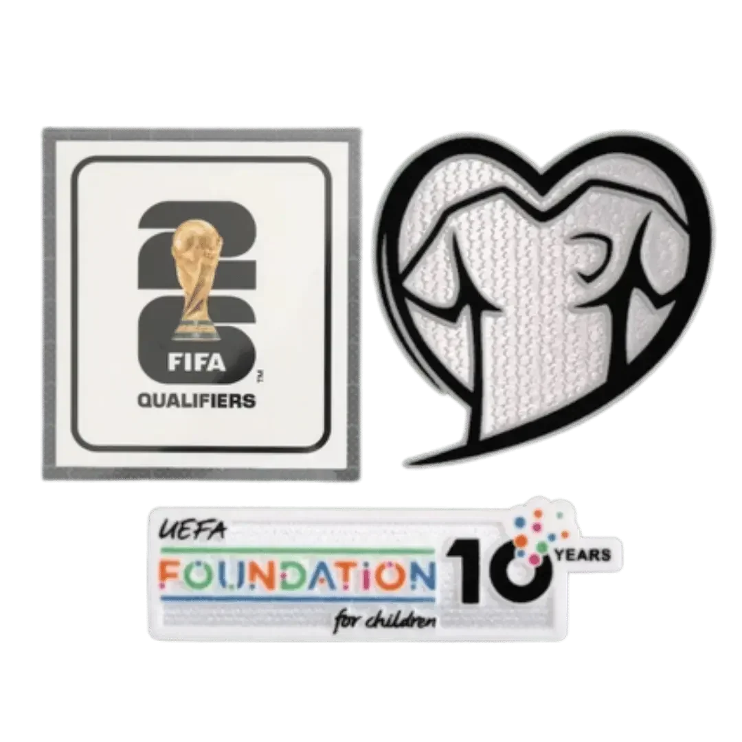 Patches World Cup 2026 Qualifiers Play With Heart & FOUNDATION