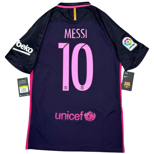 Jersey Barcelona Away Retro 2016 Messi