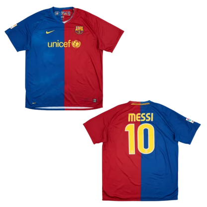 Jersey Barcelona Home Retro 2008 Messi