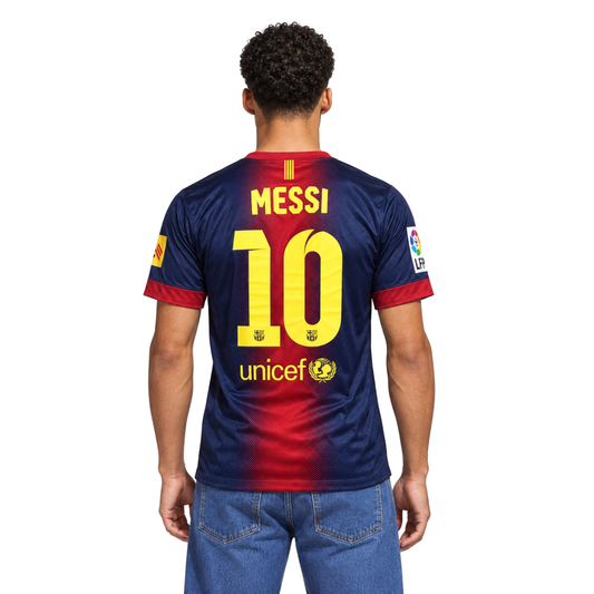 Jersey Barcelona Home Retro 2012 Messi