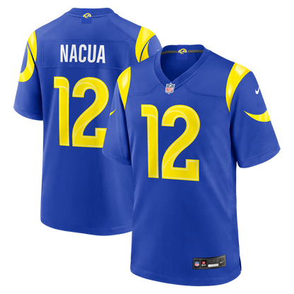 Puka Nacua Game Jersey White