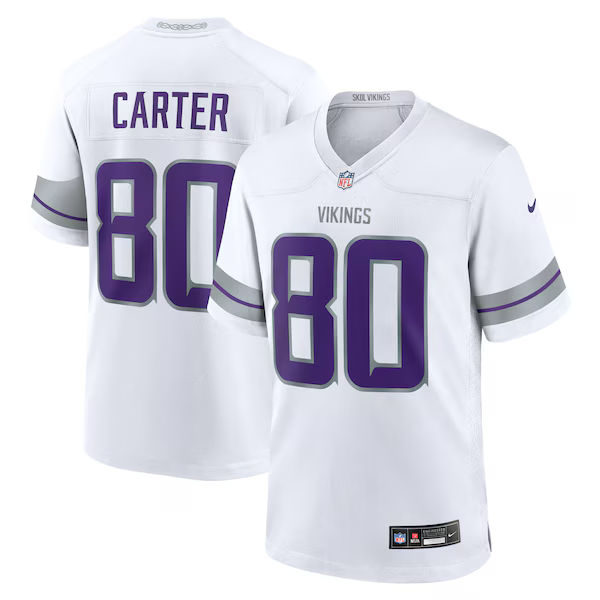 Cris Carter Alternate Retired Player Game Jersey White