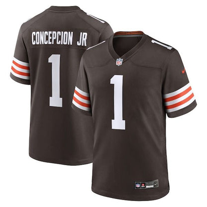 KC Concepcion 2026 Draft First Round Pick No. 24 Game Jersey Brown