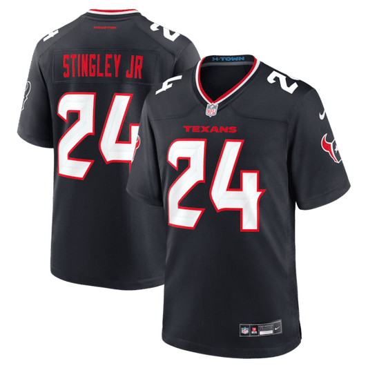 Derek Stingley Jr. Game Jersey Navy