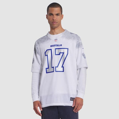 Josh Allen 2025 Rivalries Collection Game Jersey White
