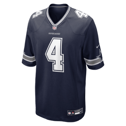 Dak Prescott Game Team Jersey Navy