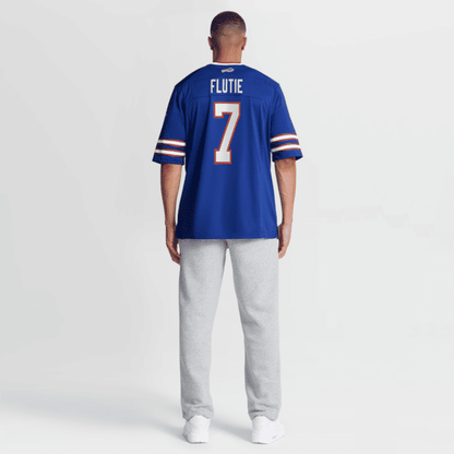 Doug Flutie Game Retired Player Jersey Royal