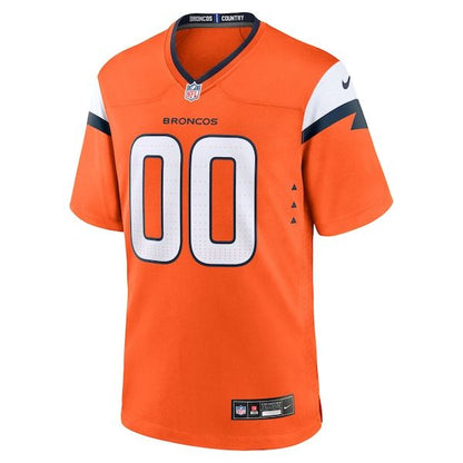 Custom Game Jersey Orange