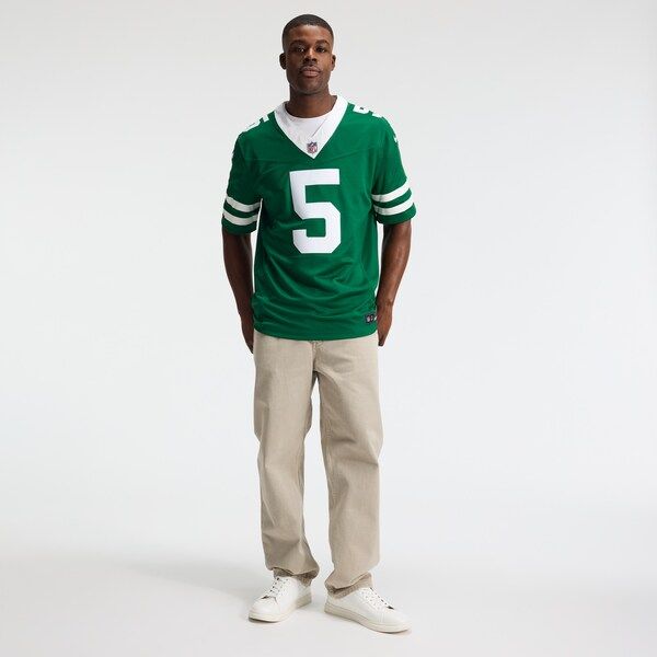 Garrett Wilson Vapor F.U.S.E. Stitched Limited Jersey Green