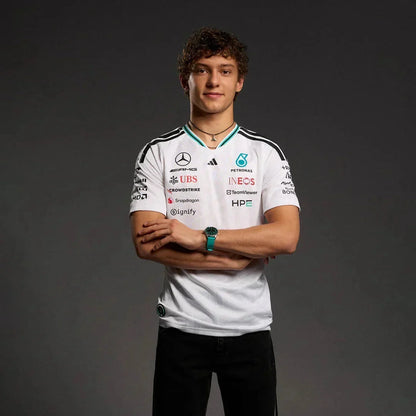 Driver Tee White 2026 002-F1